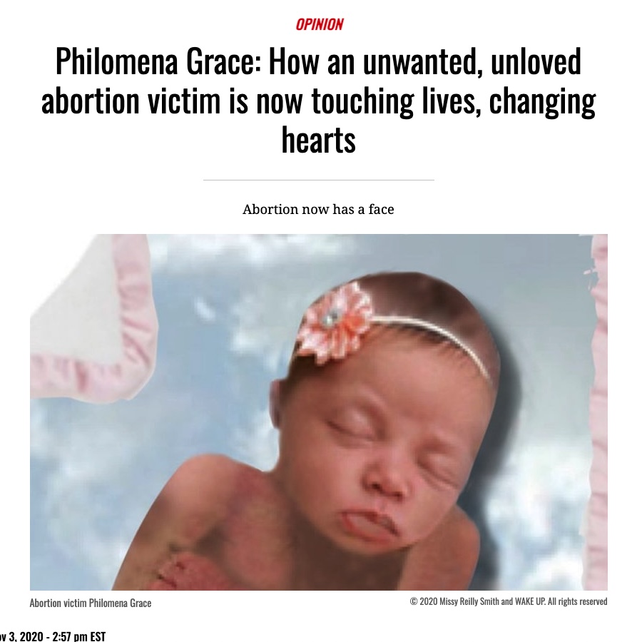 Read LifeSite News’ Article On Philomena Grace